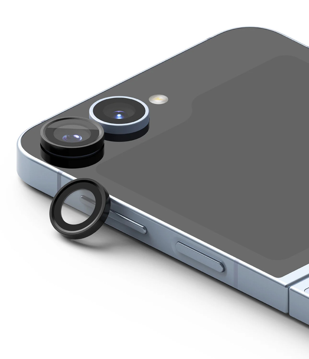 Захисне скло на камеру Ringke Camera Lens Frame Glass 2-pack до Samsung Galaxy Flip 6 Black (CLF1G886)