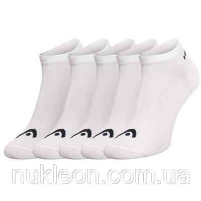 Популярний! Шкарпетки Head Sneaker 3P Unisex 781501001-300 5 пар Білий 39-42 (8718824640907) - Краща якість тільки на