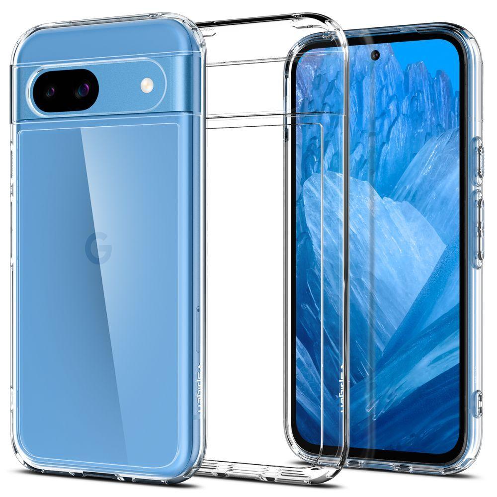 Чохол Spigen Ultra Hybrid до Google Pixel 8a Crystal Clear (ACS07260)