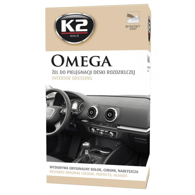 Гель для пластику Gold Omega прозорий 500 мл + аплікатор + мікрофібра (G410) K2