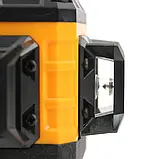 Акумуляторний лазерний нівелір DeWalt DCLE34031N 3D-4D рівень (24V, 5AH). АКБ рівень  Деволт, фото 6