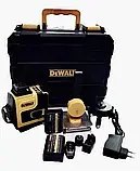 Акумуляторний лазерний нівелір DeWalt DCLE34031N 3D-4D рівень (24V, 5AH). АКБ рівень  Деволт, фото 8
