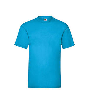 Ультрамаринова футболка для барменів, поварів, офіціантів, продавців, кур'єрів ValueWeight Fruit of the loom, фото 1