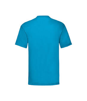 Ультрамаринова футболка для барменів, поварів, офіціантів, продавців, кур'єрів ValueWeight Fruit of the loom, фото 3