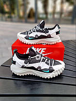 Зимові Чоловічі Кросівки Nike ACG Mountain Fly Low Gore-Tex / Найк АСГ Маунтін Флай Гор Текс Низькі Білі, фото 2