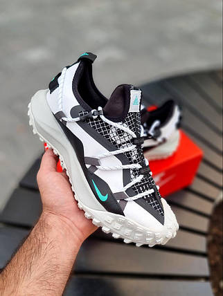 Зимові Чоловічі Кросівки Nike ACG Mountain Fly Low Gore-Tex / Найк АСГ Маунтін Флай Гор Текс Низькі Білі, фото 1