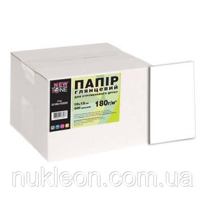 Популярний! Фотопапір NewTone 10x15 (G180.F500N) - Краща якість тільки на Nukleon.com.ua