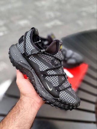 Зимові Чоловічі Кросівки Nike ACG Mountain Fly Low Gore-Tex / Найк АСГ Маунтін Флай Гор Текс Низькі Чорні, фото 1