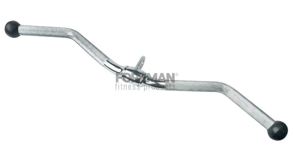 Гриф для тяги кривий Foreman RCB-28, 72 см (хромований), FM-RCB-28-CH, фото 1