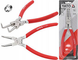 Кільцезйомник з Вигином Внутрішніх Стопорних Кілець Ø 35-100 мм L=225 мм YATO (YT-1991)