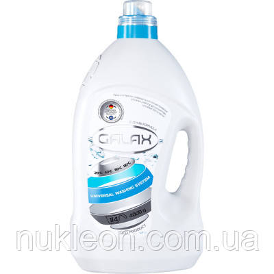 Популярний! Гель для прання Galax Fresh Mint універсальний 4 кг (4260637720009) - Краща якість тільки на Nukleon.com.ua, фото 1