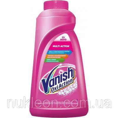Популярний! Засіб для видалення плям Vanish Oxi Action 1 л (5997321747743/5900627081824) - Краща якість тільки на Nukleon.com.ua, фото 1