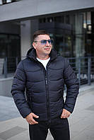 Зимова чоловіча куртка Black Vinyl С24-1763С