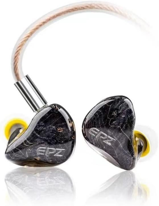 ⇒ EPZ K5 (black) - моніторні 5-драйверні LCP+PU Diaphragm Hibrid In-ear Monitors (1DD + 4BA)