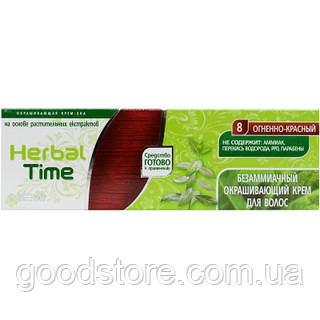 Хна Herbal Time 8 - Огненно-красный 75 мл (3800010501262) - оригинал