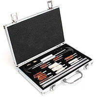 Популярний! Набір для чищення ствола зброї універсальний, 24 предмета в кейсі - Краща якість тільки на Nukleon.com.ua
