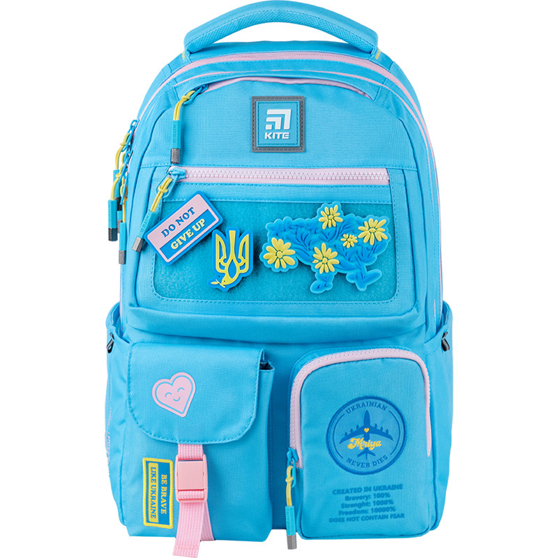 Рюкзак шкільний підлітковий Kite Education teens Be Ukraine K24-2587M-6