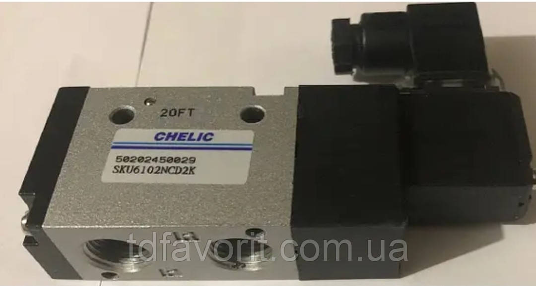 Пневморозподільник SKU 6102-NC-24VDC-K, фото 1