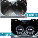 Підставки для автомобільних підстаканників для BMW M2 M4 M5 M6 M8 X1 X2 X3 X5 X6 M135i M240i Z4 328i X7, Автомобільні підставки, фото 4