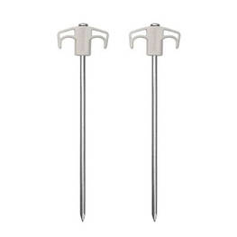 Комплект кілочків Naturehike NH21YW133 25 см білі 2 шт (6927595782668) - оригінал