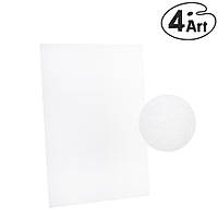 Полотно на картоні 40х60 см дрібне зерно бавовна акрил