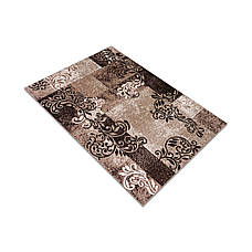 Килим 2*5,60 коричневий вензель Mira 24022/234, фото 3