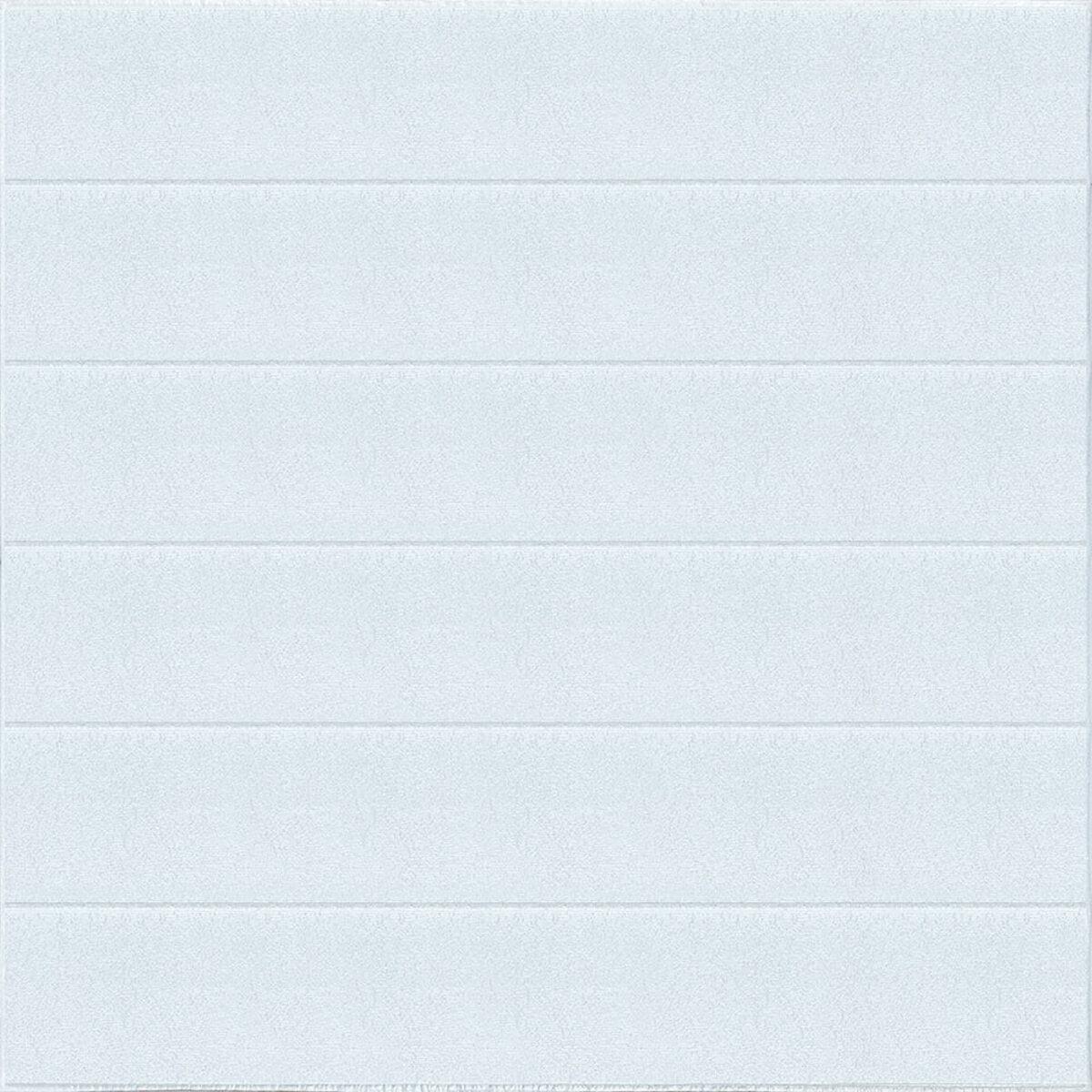 Панель стінова 3D 700х700х4мм Біла вагонка SW-00001964