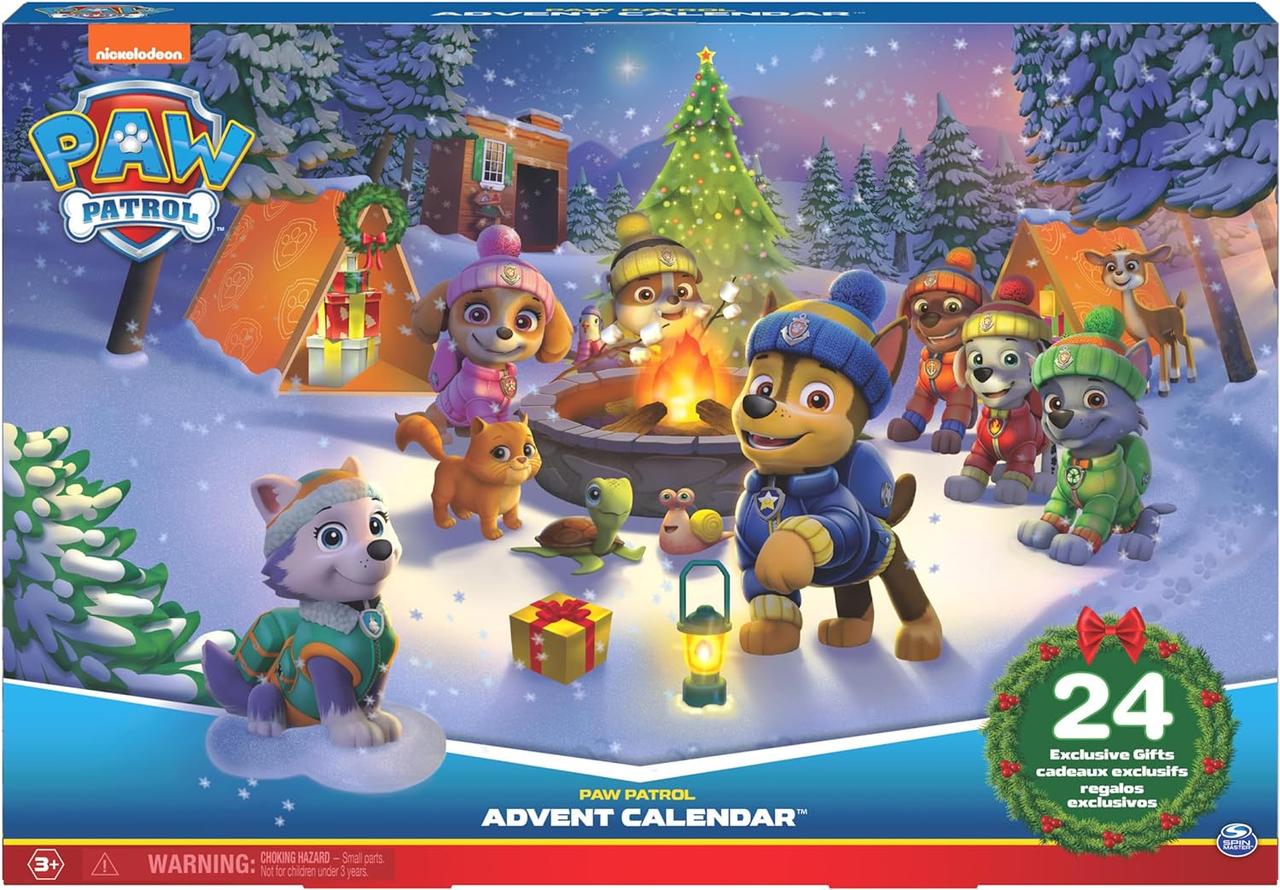 Адвент календар Щенячий патруль (24 сюрпризи) від Paw Patrol