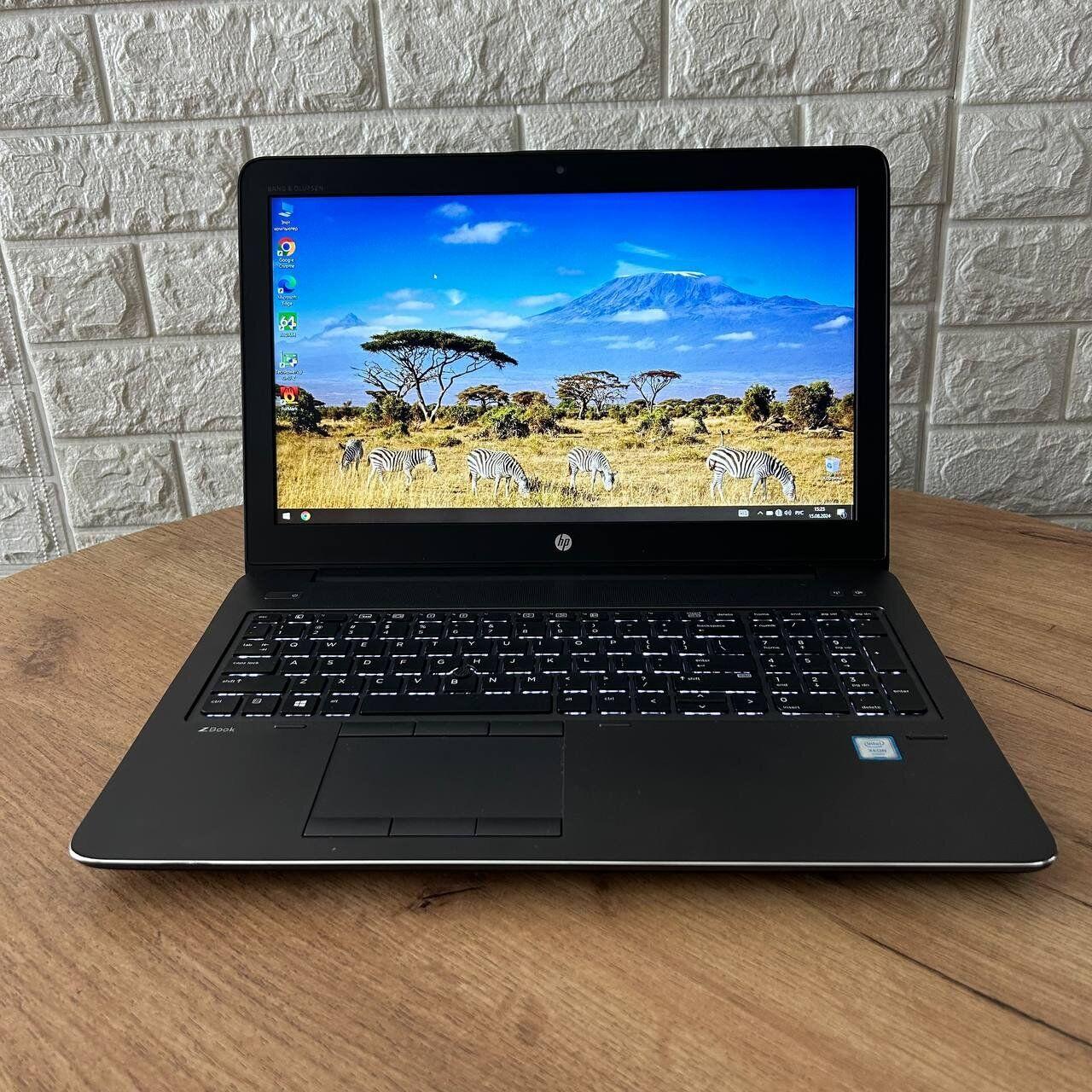 Б/в Мобільна рабоча станція Б-клас HP ZBook Studio G4 15.6" 1920x1080| Xeon E3-1505M v6| 16GB RAM| 256GB SSD| Quadro M620 2GB