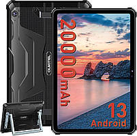 Планшет Oukitel RT6 10.1" FHD+ 8GB/256GB/MT8788/20000mAh/16+16Мп/IP69K/NFC/LTE Black (6931940750233)