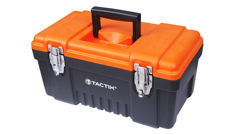 Ящик для інструментів із засувками 16» 40х21х20 см, фото 1