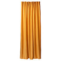 Штора ARDESTO 150х270см, велюр, 100% поліестер, жовтий (ART1030YE)