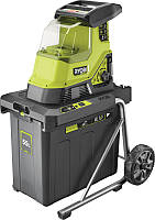 Подрібнювач садовий акумуляторний Ryobi RY36SHX40-0 36В MAX POWER 40мм контейнер 55л фреза (5133005451)