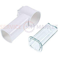 Корпус терок зі штовхачем для м'ясорубки (пласт.) Moulinex