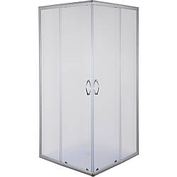 Душова кабіна квадратна 80х80 см ODRA N80FS, матове скло 4 мм, без піддону