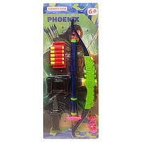 Дитячий ігровий набір "Фенікс" 950GG(Green) стріляє м'якими поролоновими кулями