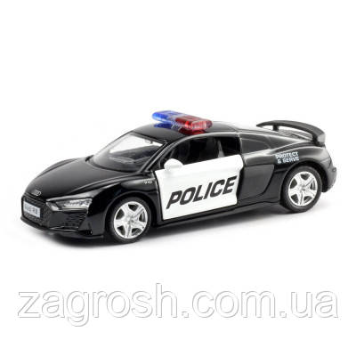 Promo Ціна! Машина Uni-Fortune Audi R8 Coupe 2019 POLICE CAR (554046P) - тільки на ZaGrosh.com.ua, фото 1