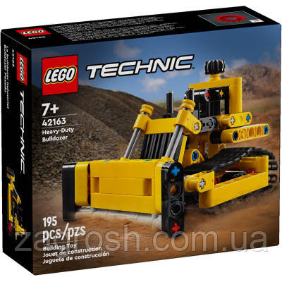 Promo Ціна! Конструктор LEGO Technic Надпотужний бульдозер 195 деталей (42163) - тільки на ZaGrosh.com.ua, фото 1