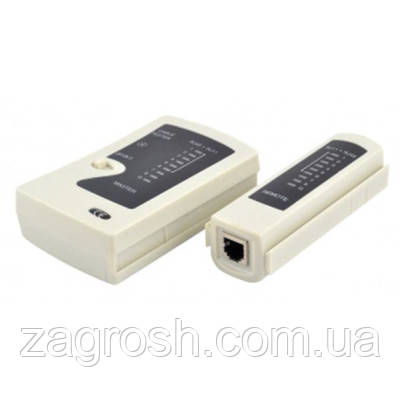 Promo Ціна! Тестер кабельний RJ45, RJ11 Cor-X (UA-3093) - тільки на ZaGrosh.com.ua
