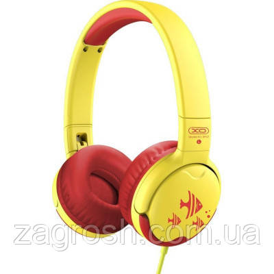Promo Ціна! Навушники XO EP47 Red-Yellow (XO-EP47RD) - тільки на ZaGrosh.com.ua