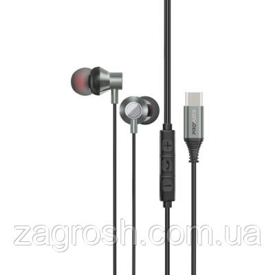 Promo Ціна! Навушники Promate Silken-C Grey (silken-c.grey) - тільки на ZaGrosh.com.ua