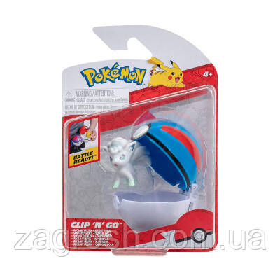 Promo Ціна! Ігровий набір Pokemon W14 - Алола Вульпікс в покеболі (PKW3135) - тільки на ZaGrosh.com.ua, фото 1