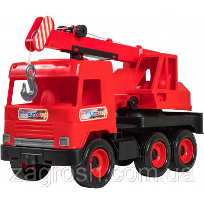 Promo Ціна! Спецтехніка Tigres Авто "Middle truck" кран (червоний) в коробці (39487) - тільки на ZaGrosh.com.ua, фото 1