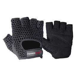 Рукавички для фітнесу PowerPlay 1953 Чорні XL (PP_1953_XL_Black) - оригінал