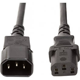 Кабель живлення C13 to C14 2.0m PowerPlant (CC360352) - оригінал