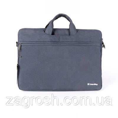 Promo Ціна! Сумка для ноутбука ColorWay 15.6" Casual Navy (CW-LBC156-NV) - тільки на ZaGrosh.com.ua