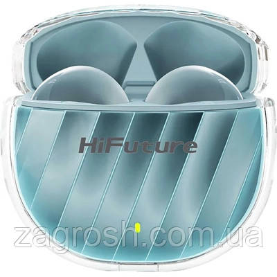 Promo Ціна! Навушники HIFuture FlyBuds3 Blue (flybuds3.blue) - тільки на ZaGrosh.com.ua, фото 1