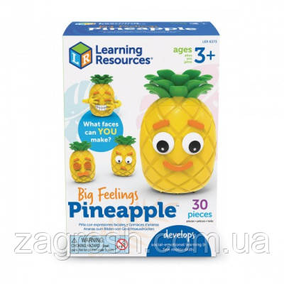 Promo Ціна! Ігровий набір Learning Resources Big Feelings Pineapple (Що відчуває ананас) (LER6373) - тільки на ZaGrosh.com.ua, фото 1
