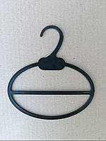 Вішалка для шарфів пластмасова овальна з перегородкою