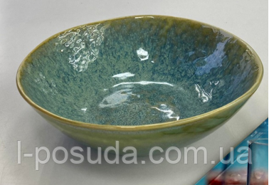 Керамічний салатник "Місяць", 17,5Х5см, фото 1